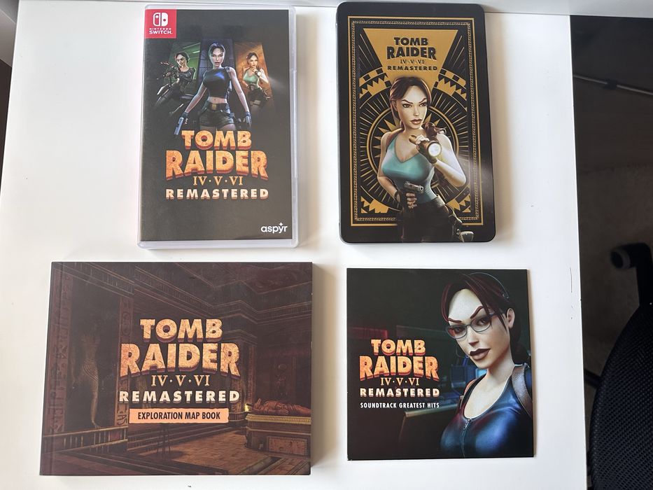 Nintendo switch игра Tomb Raider IV-VI Remastered deluxe edition