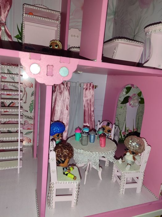 Домик для кукол ручная работа