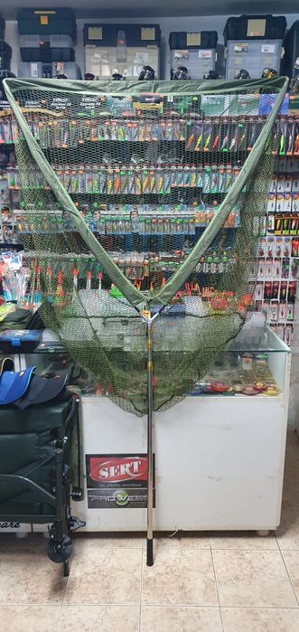 Шаранджийски кеп с телескопична дръжка 2.50м. и 3.00м.