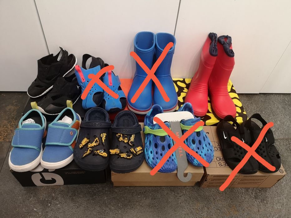 Nike Jordan, Crocs, Bogs, Lurchi