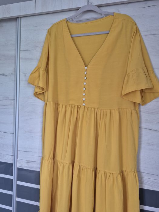Rochie galbenă de vară