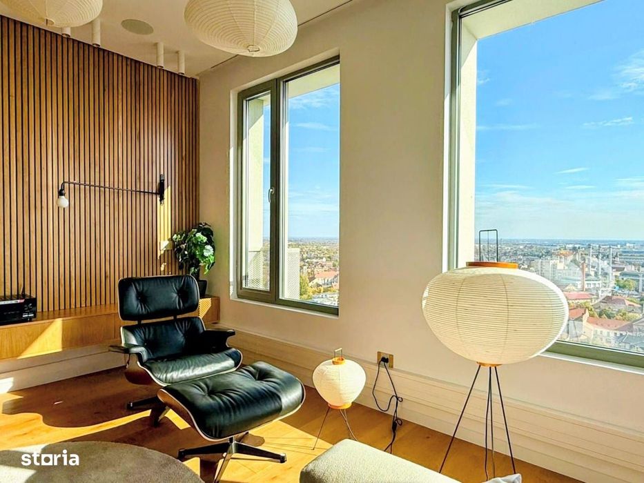 Penthouse - Zona centrala - 2 locuri de parcare - Boxa
