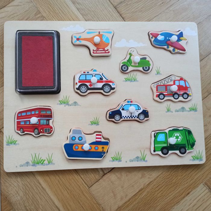 Образователни занимателни дървени играчки