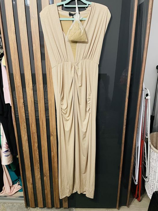 Rochie seara aurie de vanzare