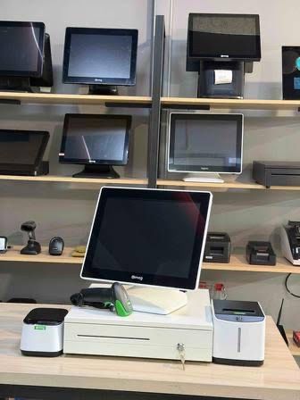 Моноблок чек принтер кр сканер Monoblok chek printer QR-skaner