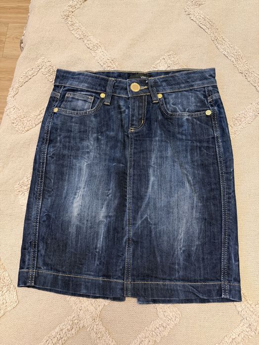 Fusta Versace denim