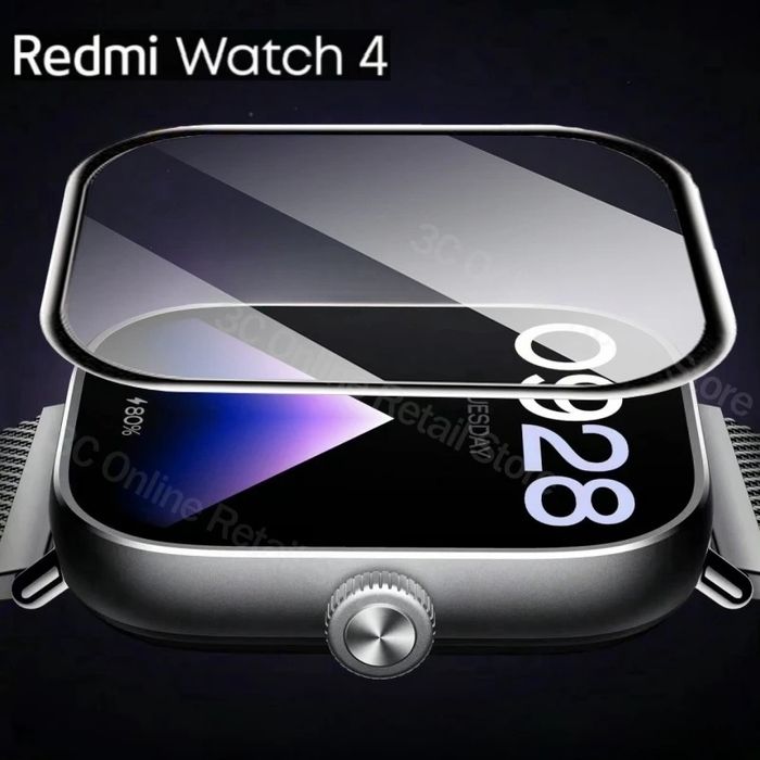 Xiaomi Redmi Watch 6 / 4 / 3 / 3 Active / 5D Протектор за цял екран