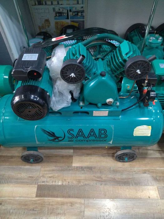 компрессор SAAB -150L vozdushniy komprssor  220 vot 380volt  200lt