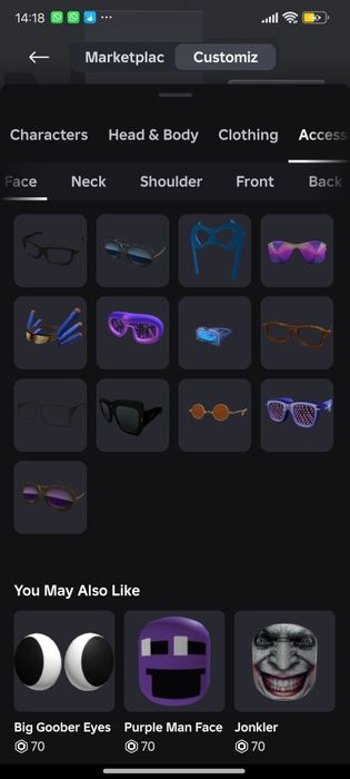 Продам аккаунт в роблоксе.