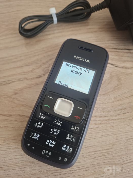 Nokia 1209 Original , Zaryadchik bilan birga