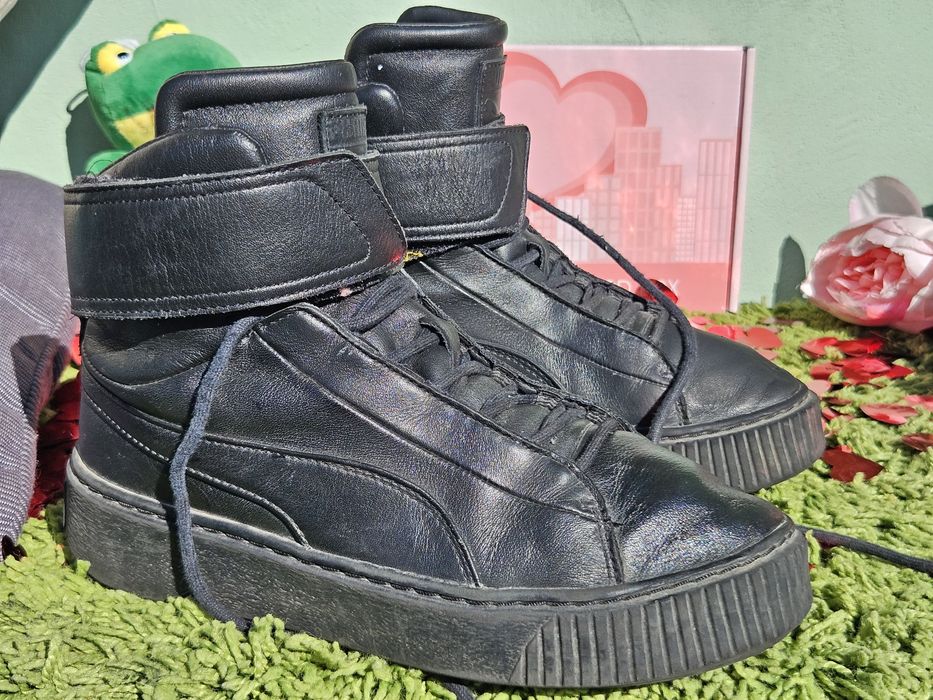 Puma високи кожени кецове N37