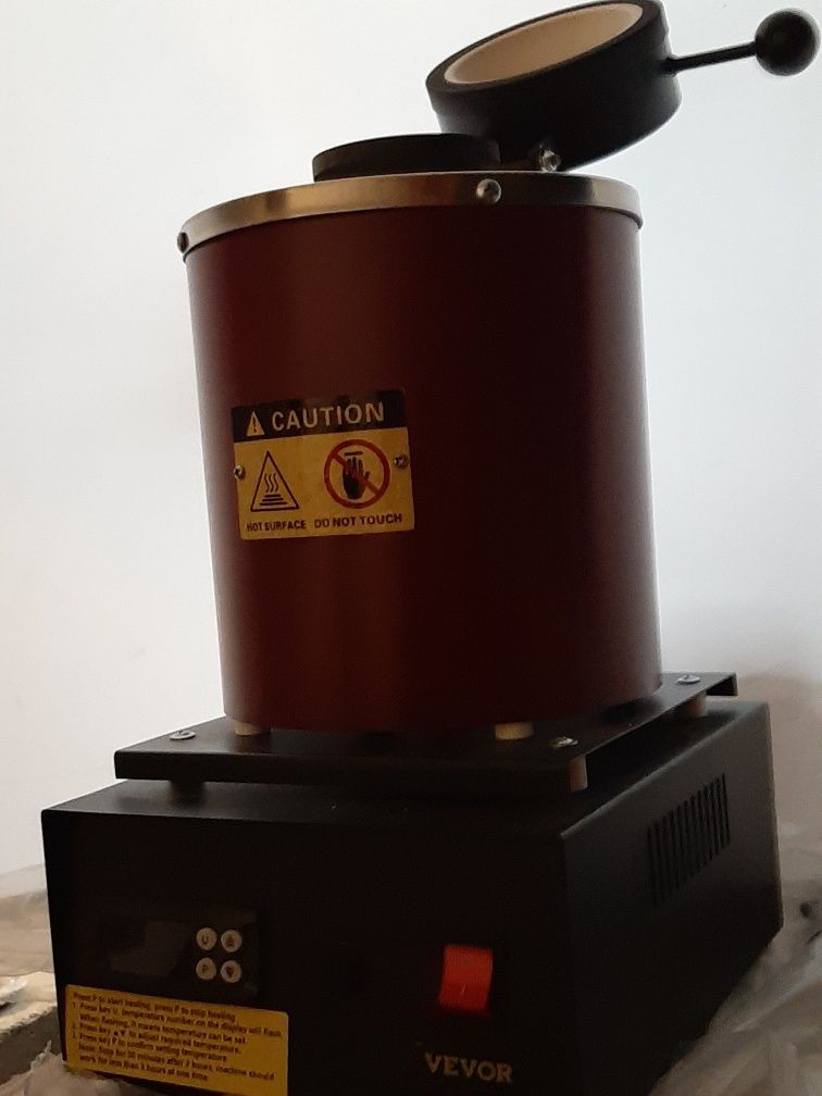 Пещ за топене на злато сребро 3кг. 1150⁰ с. Ковачица • OLX.bg
