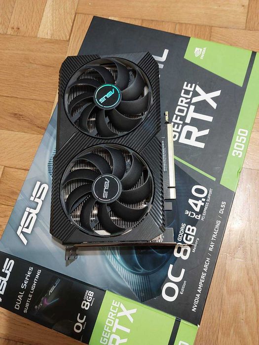 RTX 3050 8GB - Asus Dual