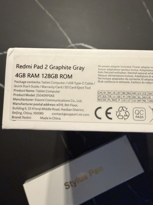 Tableta redmi pad 2 + stylus pen