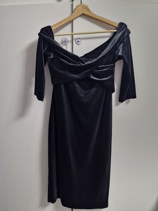 Rochie Zara, verde,eveniment, L