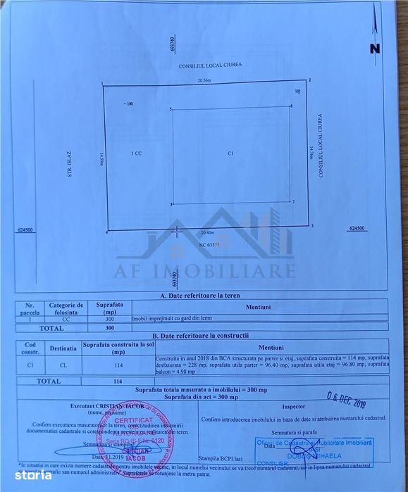 VILA P+M 198mp utili TEREN 300mp Toate utilitatile Lunca Cetatuii