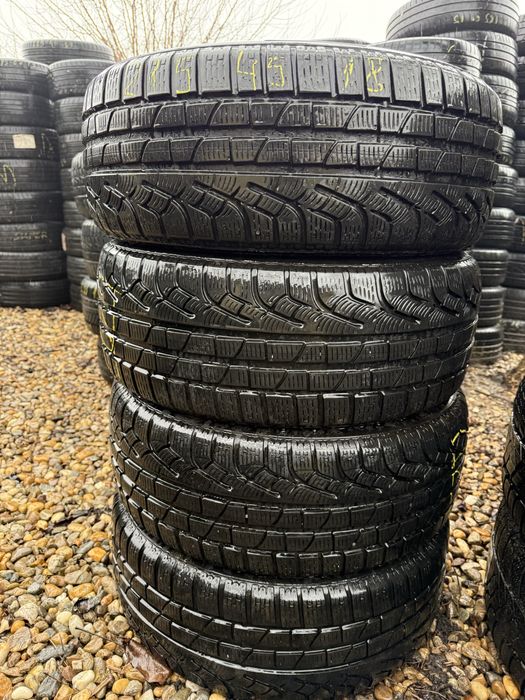 215/45/18” Set 4 buc PIRELLI dot 2019.anv  M+S iarnă.impecabile.
