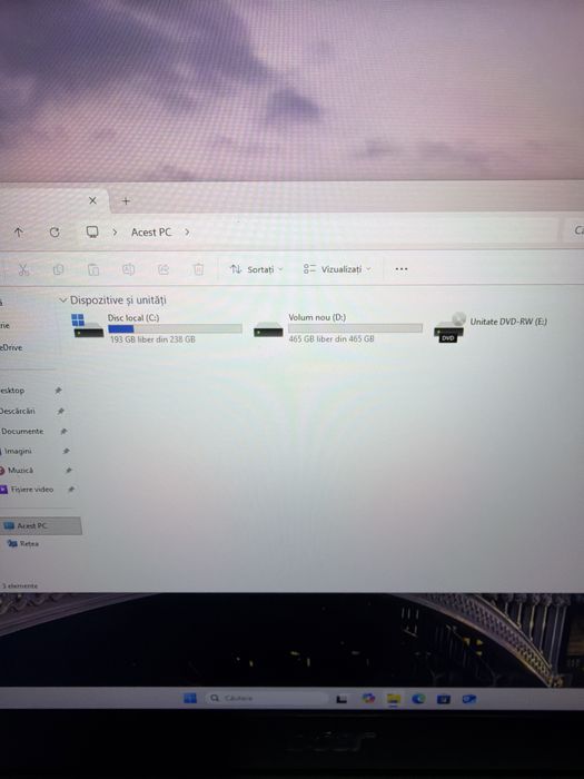 Laptop Acer i5 8gen 12g 256g nvme 500g  nVidia 2g 17 Fhd