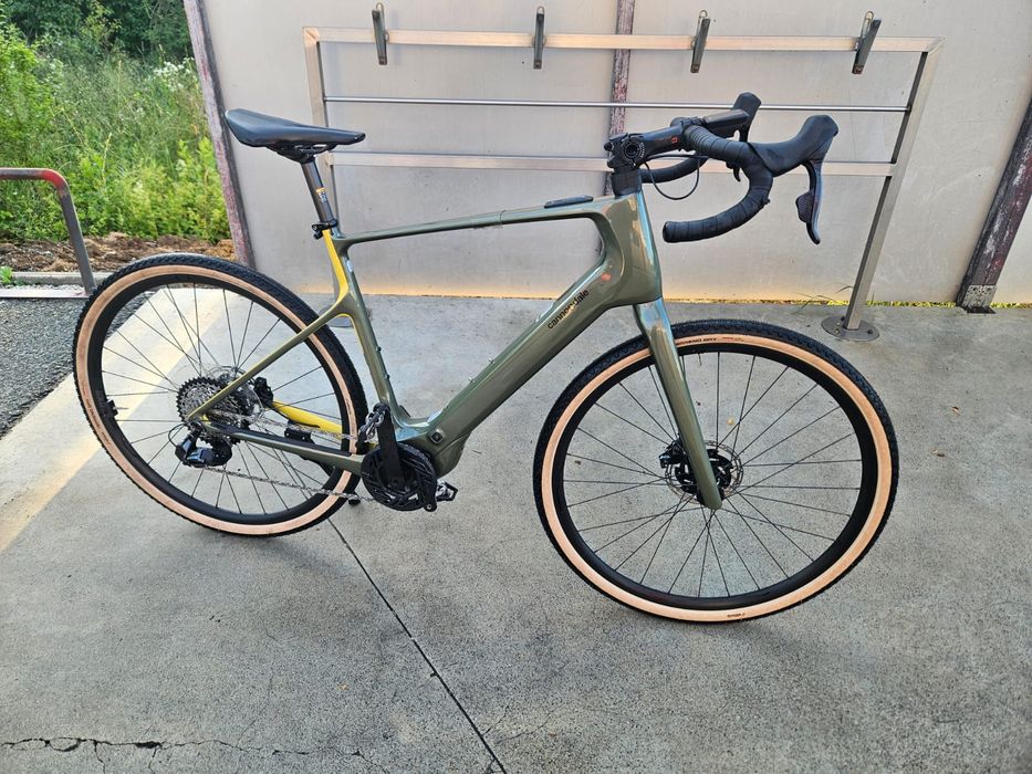Bicicleta gravel cannondale de carbon sram axs Bosch sx model 2025