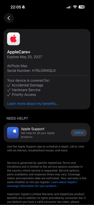 Apple Airpods Max starlight type-C