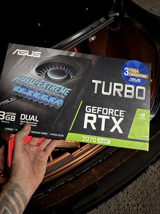 Видеокарта RTX 2070super 8GB Asus