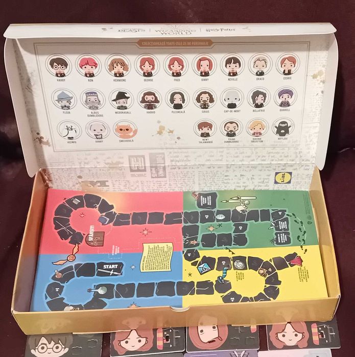 Harry Potter joc lidl nou plus 12 figurine neasamblate