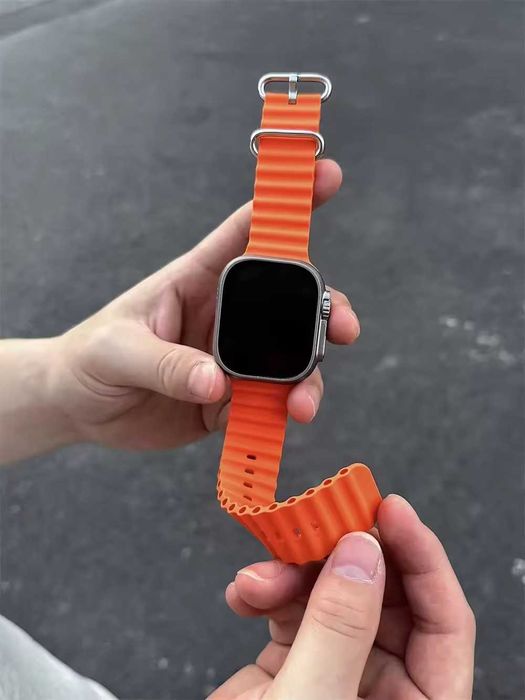 Гумена каишка с дупки за Apple Watch ULTRA/11/10/9/8/7/6/5
