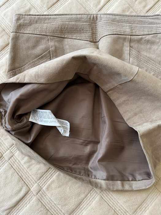 Замшевая юбка Mango