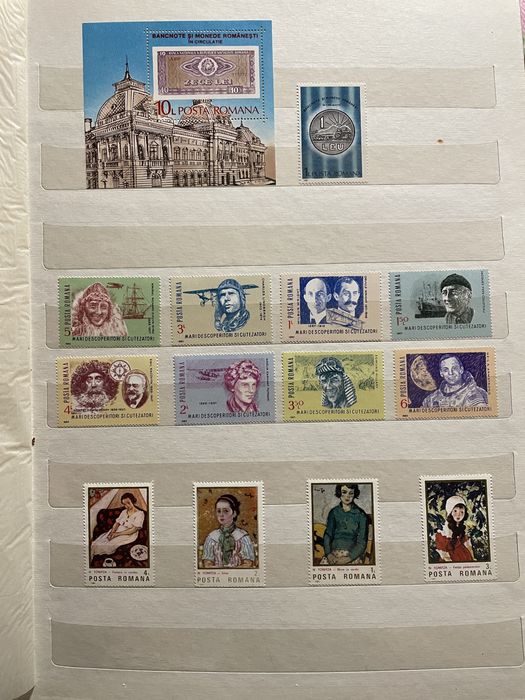 Colectie timbre nestampilate 1983-1987