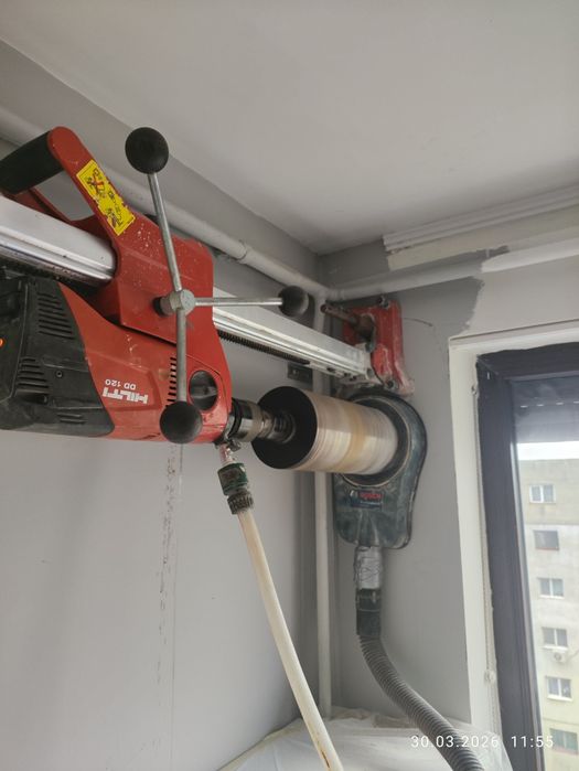 Execut gauri cu carota pentru:Hote,centrale,aer condiționat, ac .