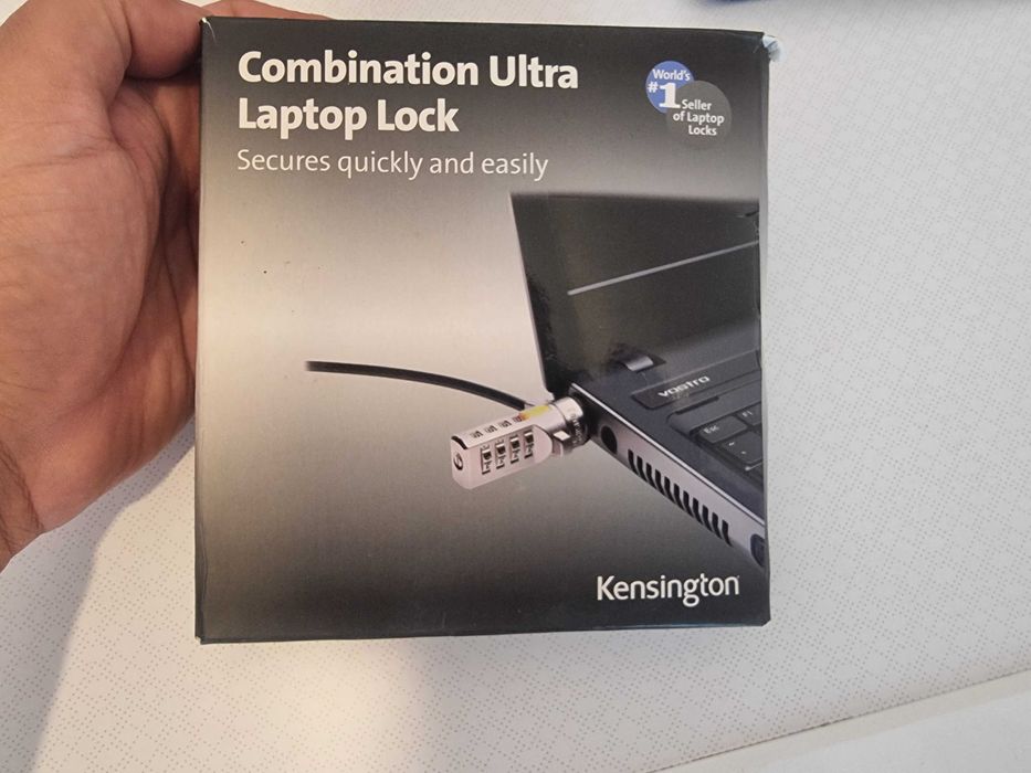 laptop lock antifurt cu cifru 2 metri
