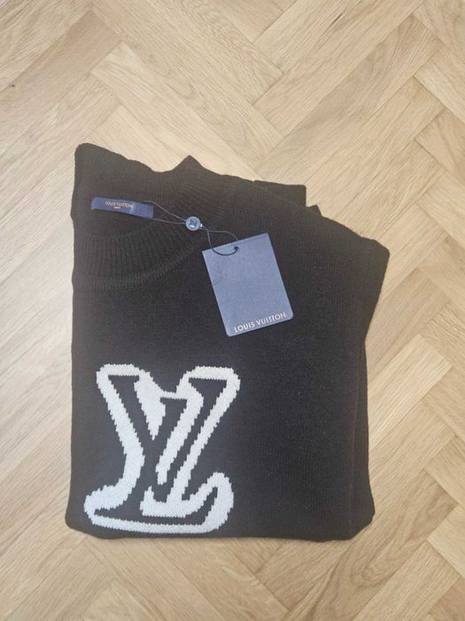 LV Knitted Sweater Black