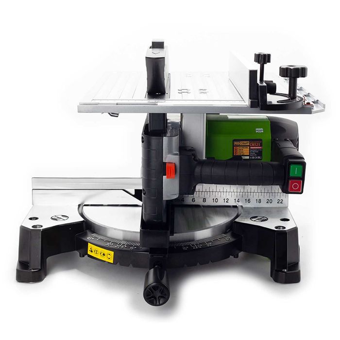 Настолен комбиниран потапящ циркуляр PROCRAFT CMS25, 250mm, 1800W