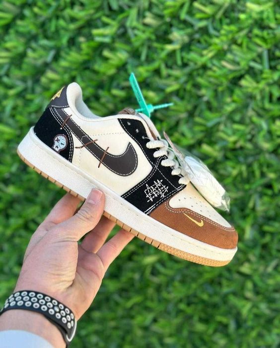Nike Air Jordan 1 Low WMNS Brown/Cream