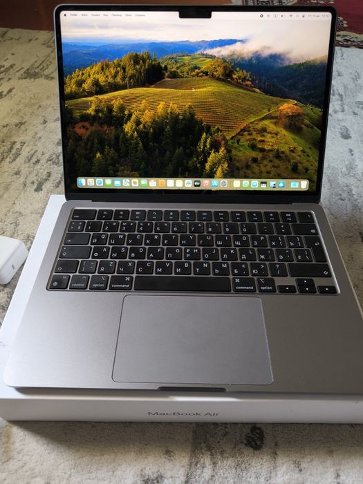 MacBook air M2 ёмкость 100%