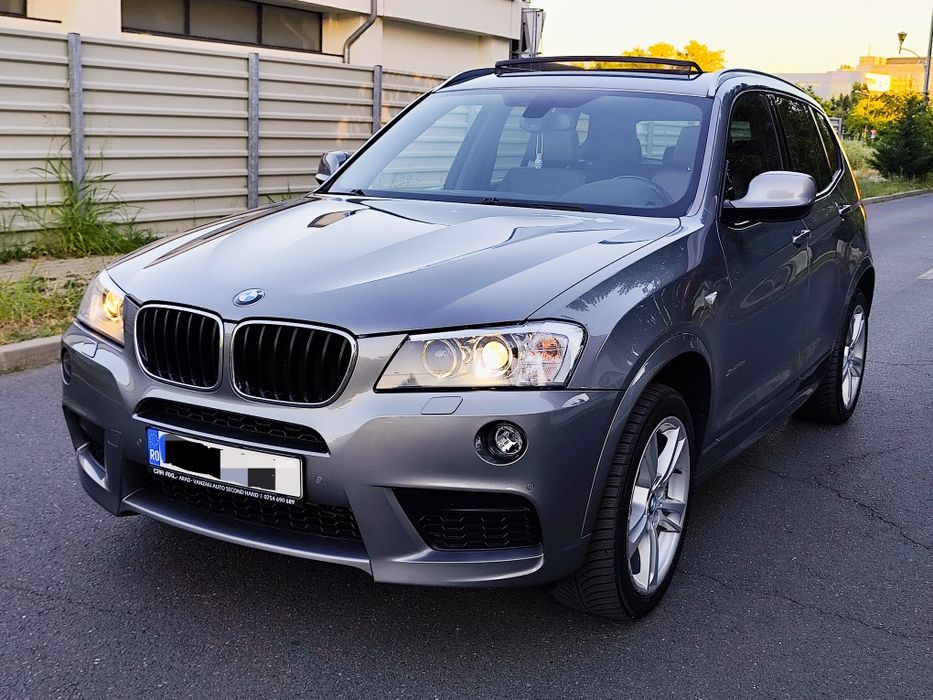 BMW X3•2014•2.0d Diesel•184CP•xDrive•Cutie: Automata•PACHET: ///M - INT+EXT•Panorama•Extra FULL OPTIONS•IMPECABILA!!!