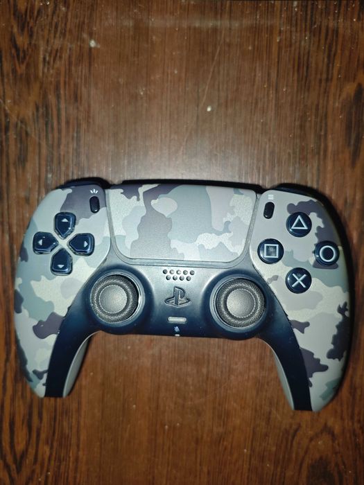 PS5 контролер grey camo TMR