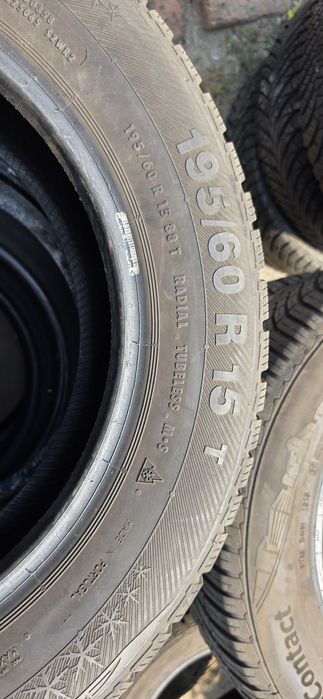 Гуми 2бр 195/60/15 - 1бр  - 45 евро