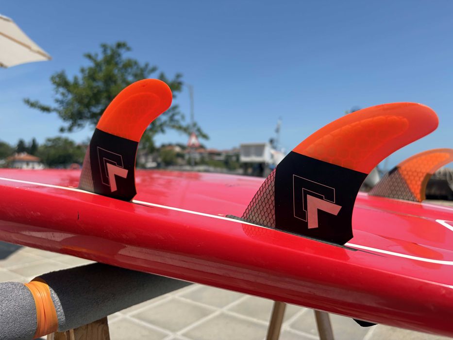Карбонов Падъл Борд Сърф за вълни 425про / Full Carbon SUP Surf 425pro MadBox 8.6 foot