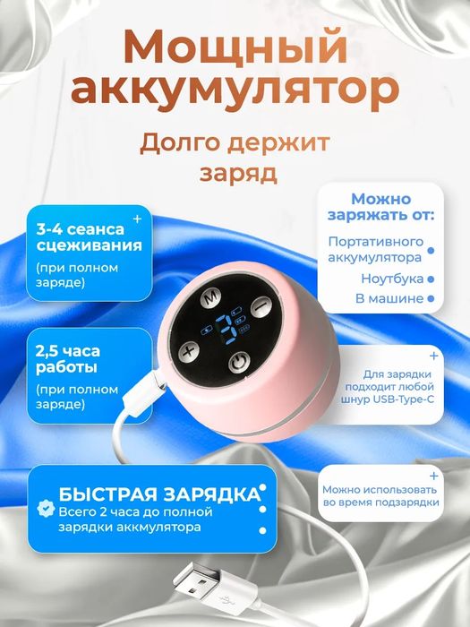 Молокоотсос электрический беспроводная