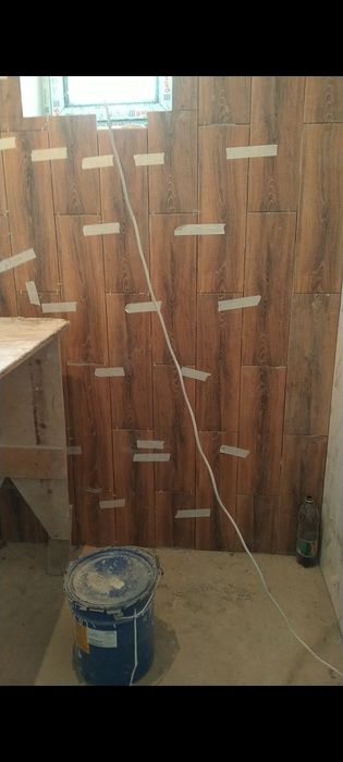 Отделка левкас кафель