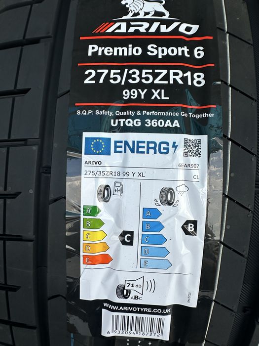Летен спорт пакет ARIVO PREMIO SPORT 6 245/40R18 275/35R18 БОРД 2454018 2753518