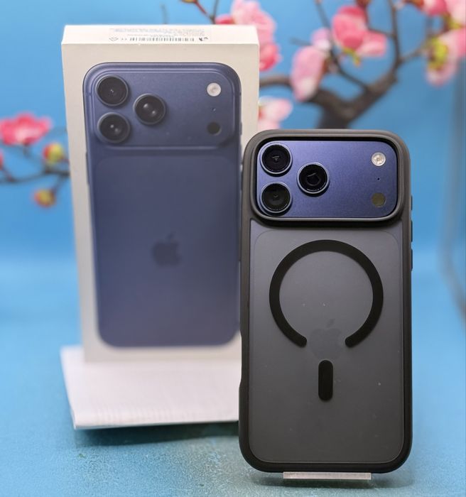 ГАРАНЦИОНЕН!!! Apple iPhone 17 Pro Max, 256GB, 5G, Deep Blue