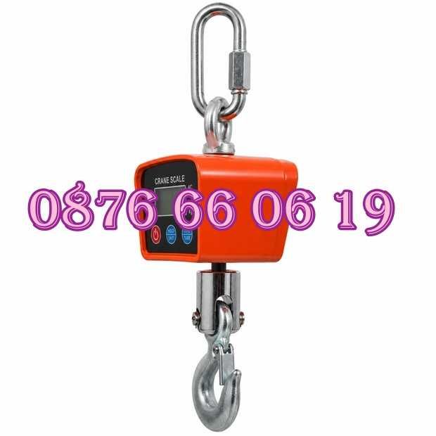 Кранова везна до 1000 кг с LCD дисплей