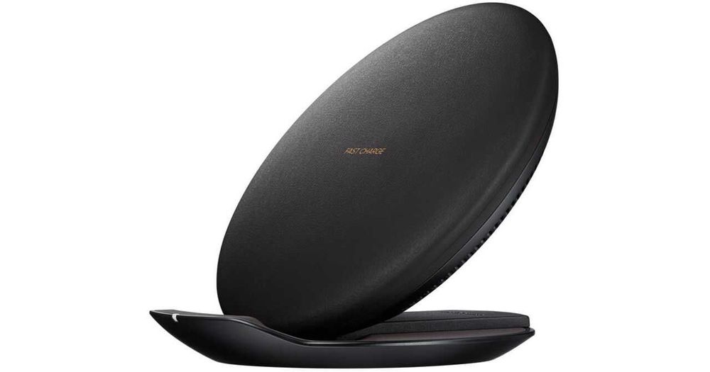 Wireless Fast Charger Samsung - Lux Edition - Кожа, Оригинал