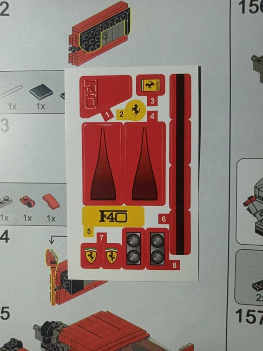 NOU Masina joc constructie TIP brand L Creator Ferrari F40 10248