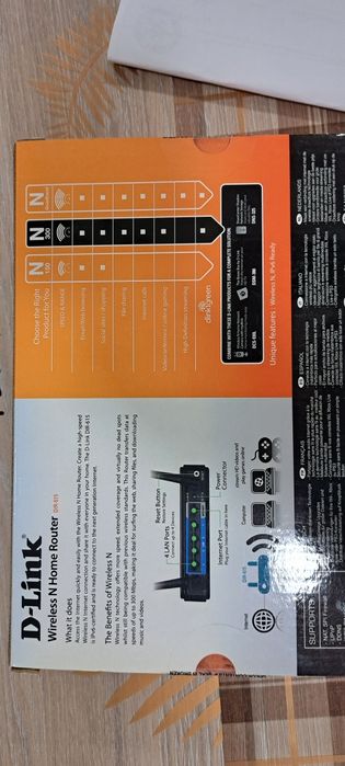 Router D Link  nou