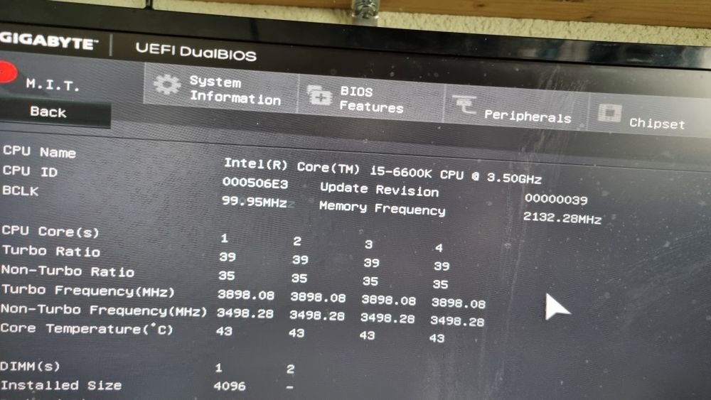 Kit placa de baza h110m-d2p + i5 6600k