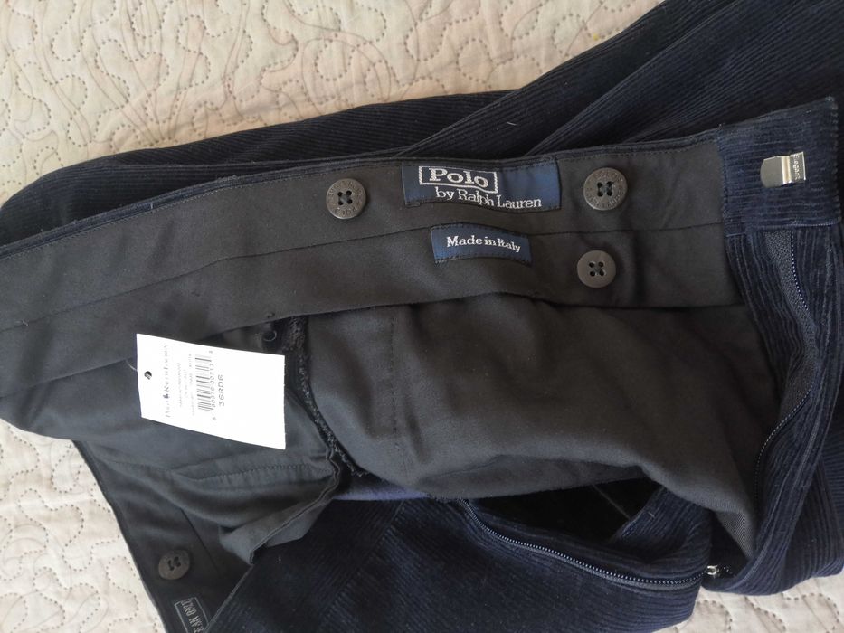 Polo by ralph lauren кадифен панталон италиански