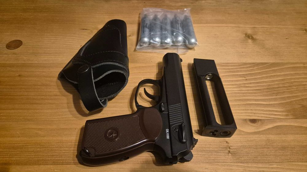 Pistol airsoft full metal Makarov CO2 6mm